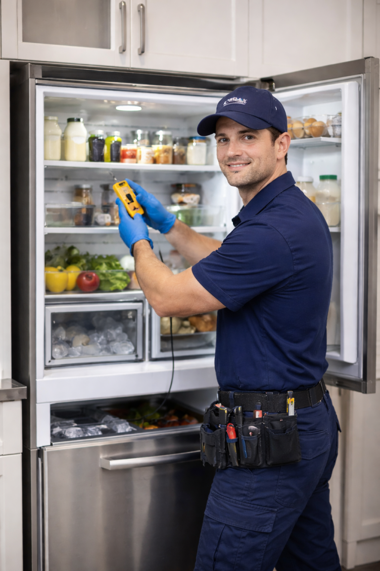 Siemens buzdolabı bakımı sırasında iç temizlik işlemi